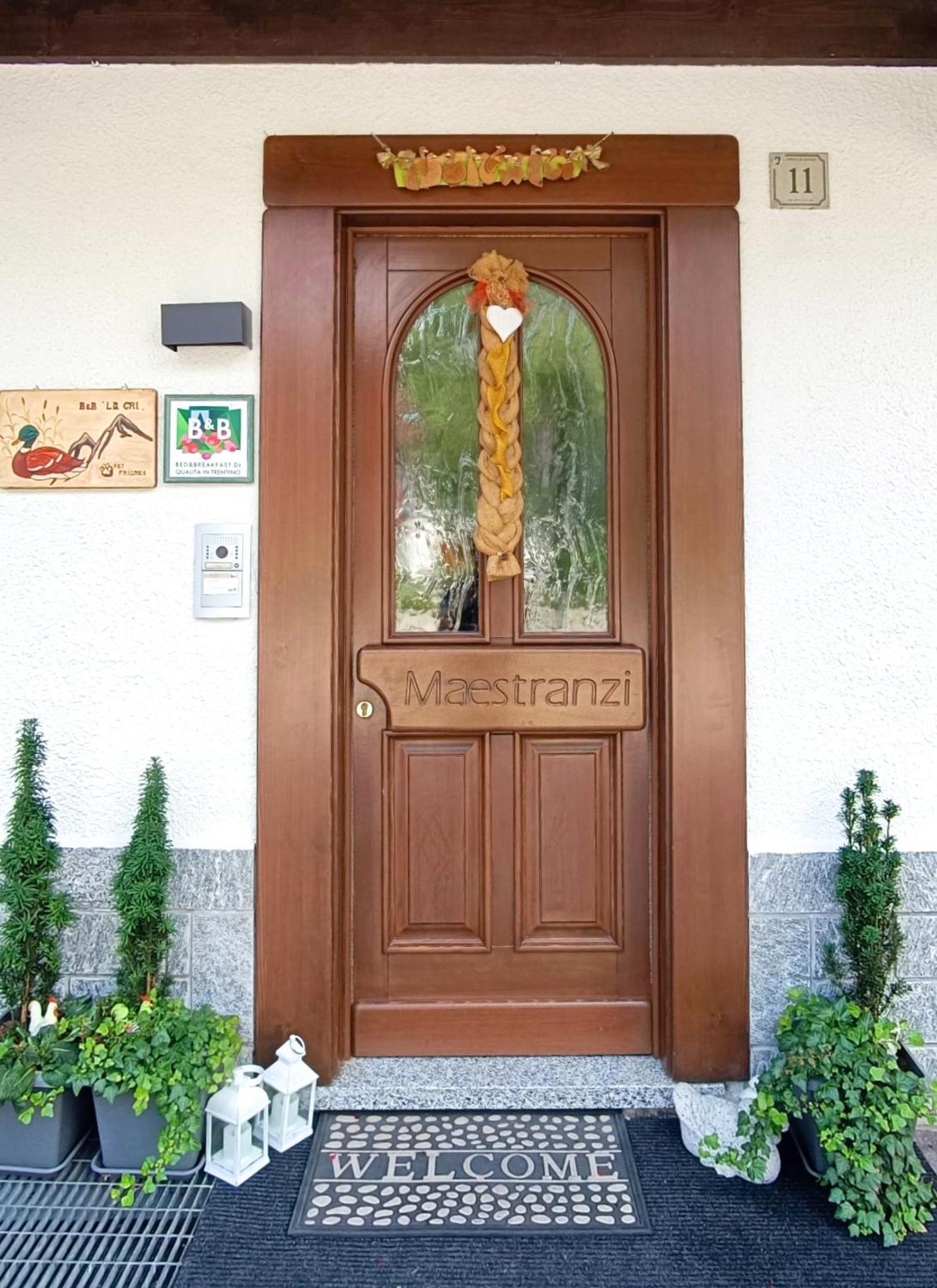 La Cri Bed & Breakfast Giustino Eksteriør bilde